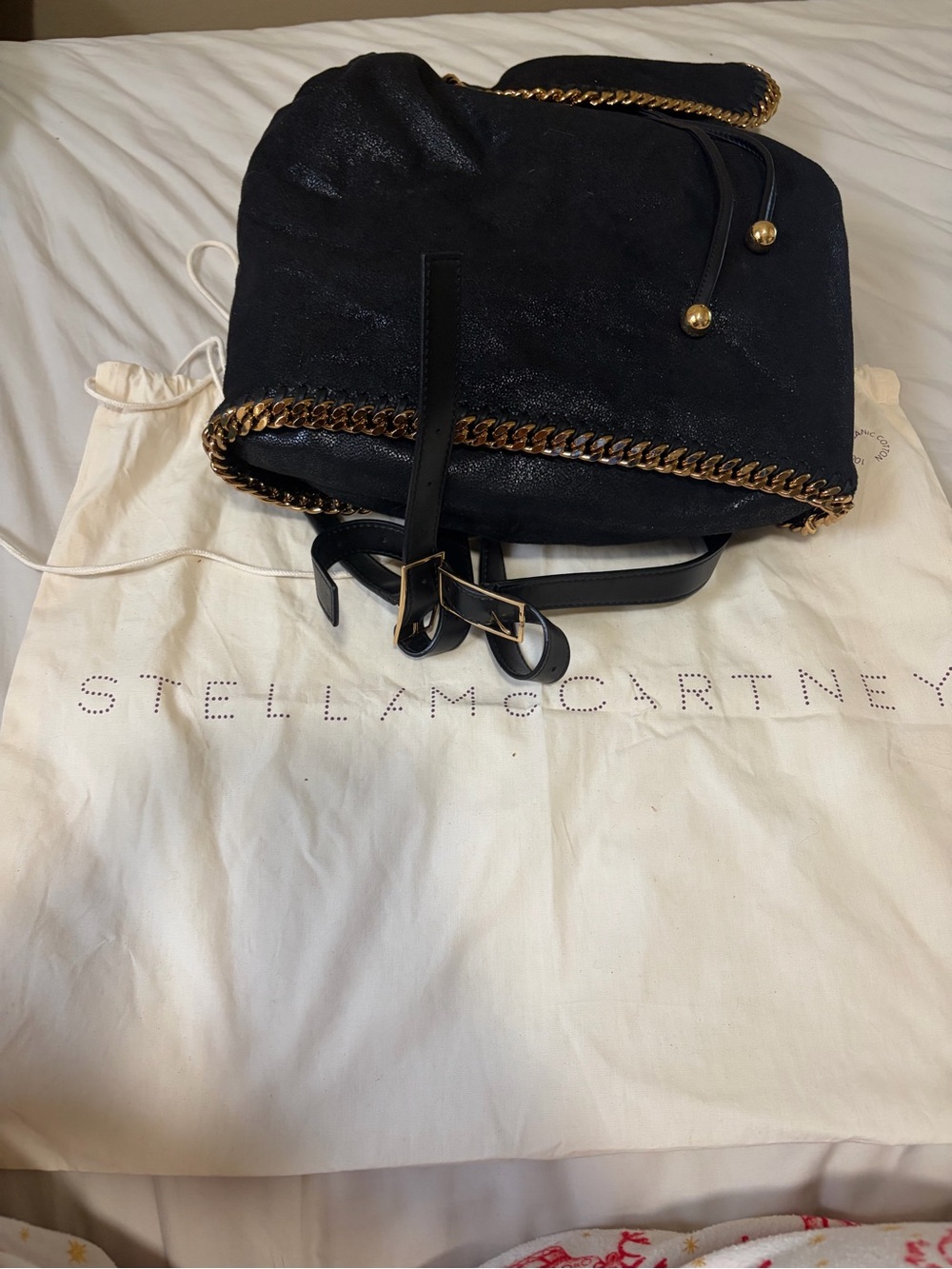 Stella McCartney Falabella Backpack in Gold Hardware - Like New - Picture 7 of 15